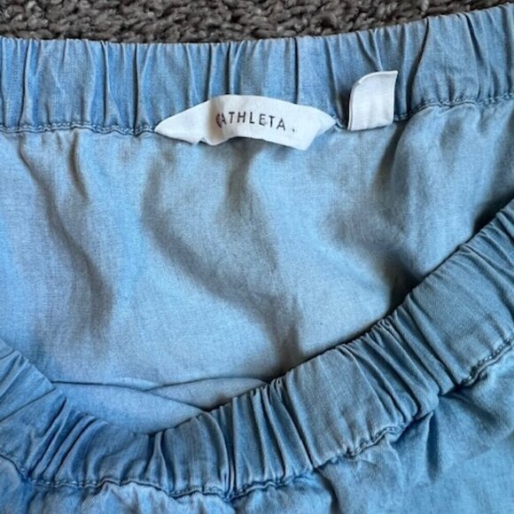 Athleta Riviera Linen Swim Coverup size small - Picture 4 of 5